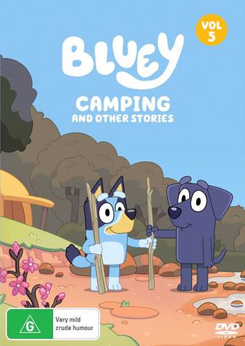 Cover image for Bluey: Camping and other stories, Volume 5 (DVD)
