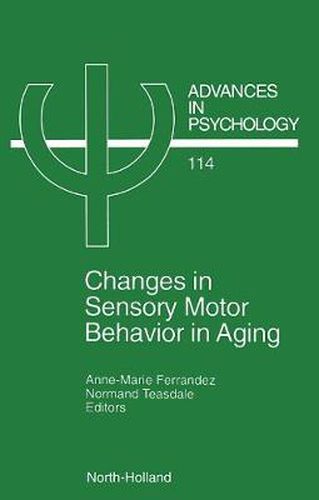 Cover image for Changes in Sensory Motor Behavior in Aging