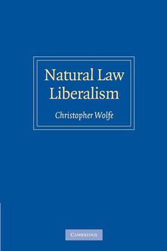 Cover image for Natural Law Liberalism