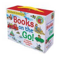 Cover image for Richard Scarry's Books on the Go: 4 Board Books