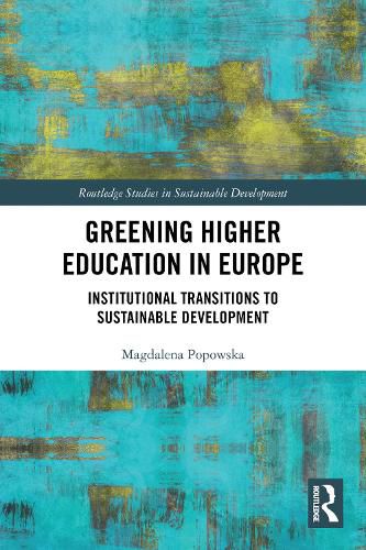 Cover image for Greening Higher Education in Europe