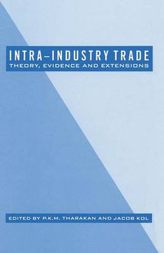 Cover image for Intra-Industry Trade: Theory, Evidence and Extensions