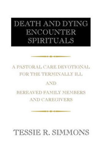 Cover image for Death and Dying Encounter Spirituals