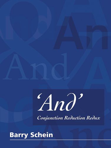 Cover image for 'And': Conjunction Reduction Redux