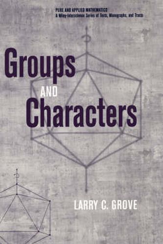 Cover image for Groups and Characters