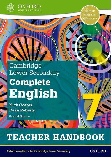 Cover image for Cambridge Lower Secondary Complete English 7: Teacher Handbook (Second Edition)