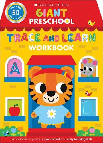 Cover image for Giant Preschool: Trace and Learn Workbook (Scholastic Early Learners)