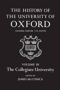 Cover image for The History of the University of Oxford