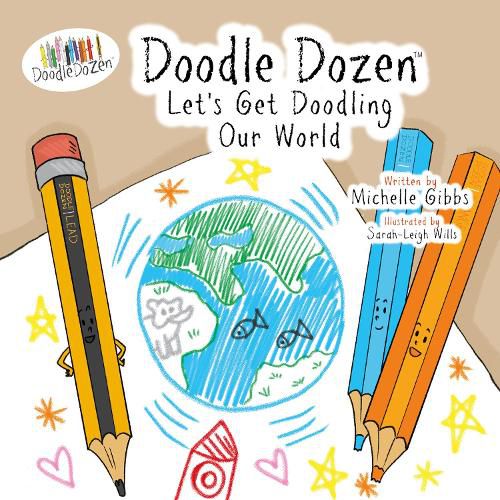 Cover image for Doodle Dozen Let's Get Doodling Our World