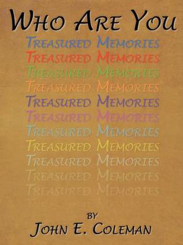 Cover image for Who Are You: Treasured Memories