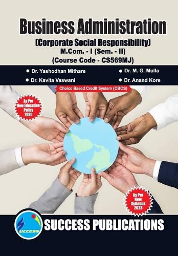 Cover image for Corproate Social Responsibility, First Year, M.Com, Sem-II-English