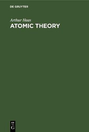 Cover image for Atomic Theory: An Elementary Exposition
