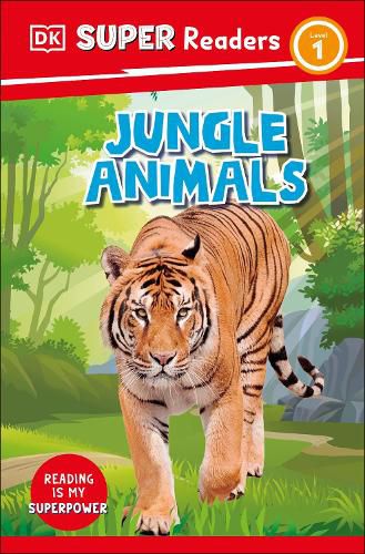 Cover image for DK Super Readers Level 1 Jungle Animals