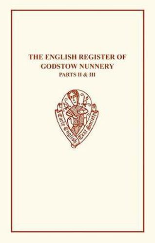 Cover image for The English Register of Godstow Nunnery II & III