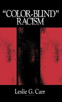 Cover image for Colorblind Racism