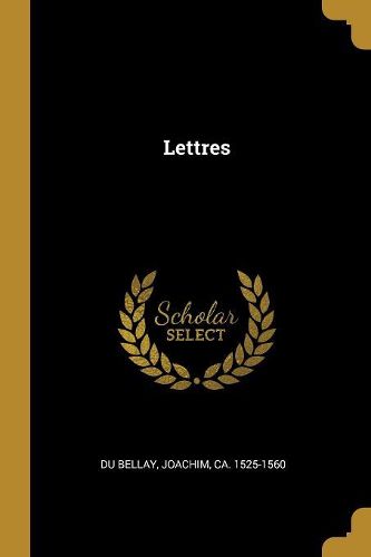 Cover image for Lettres