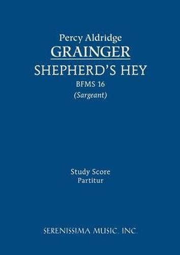 Shepherd's Hey, BFMS 16: Study score