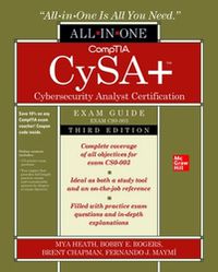 Cover image for CompTIA CySA+ Cybersecurity Analyst Certification All-in-One Exam Guide, Third Edition (Exam CS0-003)