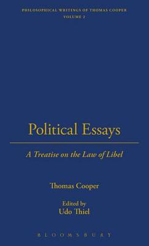 Cover image for Political Essays