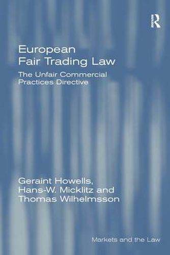Cover image for European Fair Trading Law: The Unfair Commercial Practices Directive