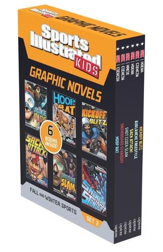 Cover image for Sports Illustrated Kids Graphic Novels 6-Book Boxed Set: Fall and Winter Sports Set 2