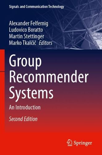 Cover image for Group Recommender Systems