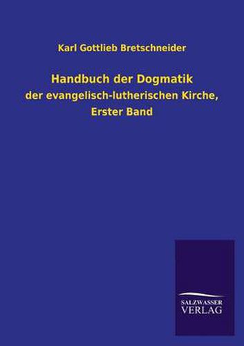 Cover image for Handbuch der Dogmatik
