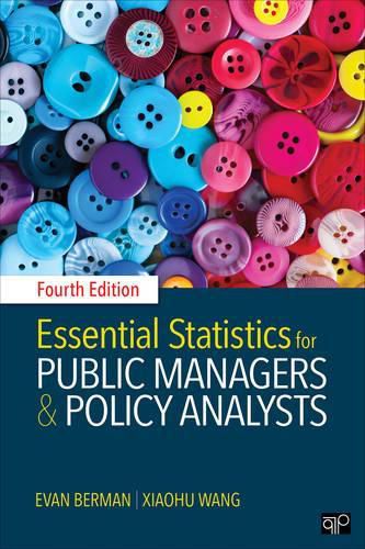 Cover image for Essential Statistics for Public Managers and Policy Analysts