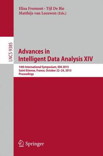 Cover image for Advances in Intelligent Data Analysis XIV: 14th International Symposium, IDA 2015, Saint Etienne. France, October 22 -24, 2015. Proceedings