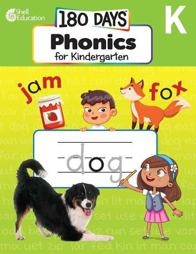 Cover image for 180 Days (TM): Phonics for Kindergarten