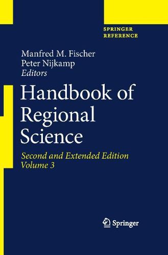 Cover image for Handbook of Regional Science