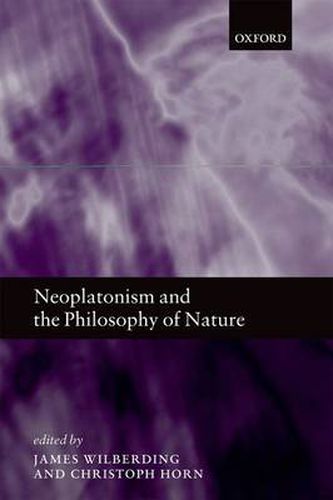 Cover image for Neoplatonism and the Philosophy of Nature