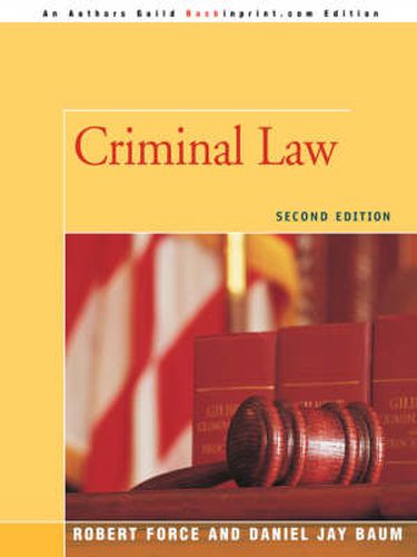 Cover image for Criminal Law: Second Edition