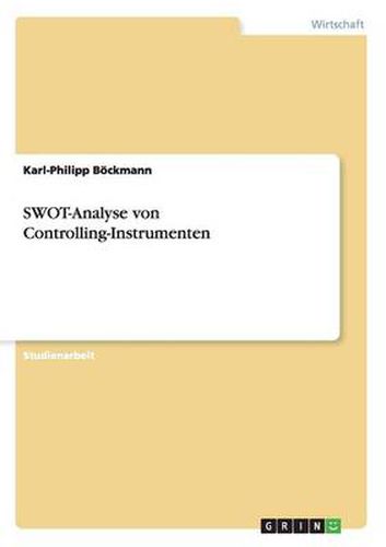 Cover image for SWOT-Analyse von Controlling-Instrumenten