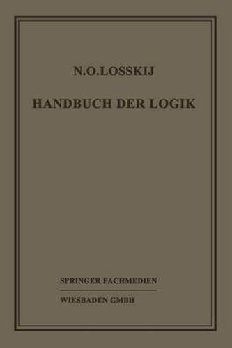 Cover image for Handbuch Der Logik