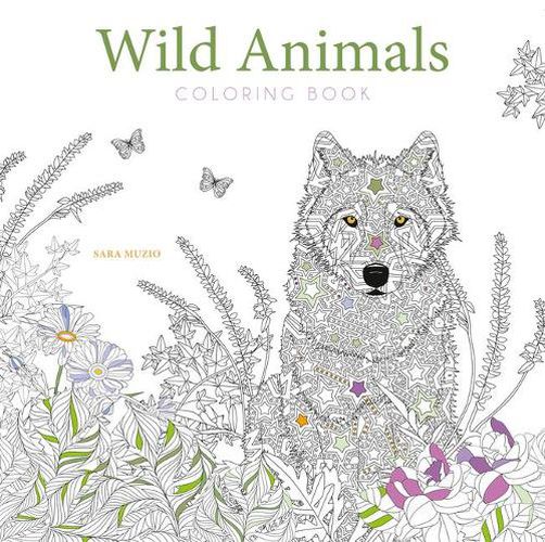 Wild Animals Coloring Book