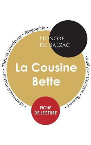 Cover image for Fiche de lecture La Cousine Bette (Etude integrale)