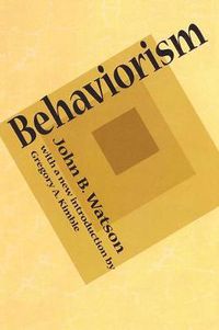 Cover image for Behaviorism