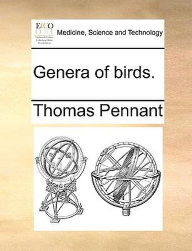 Cover image for Genera of Birds.