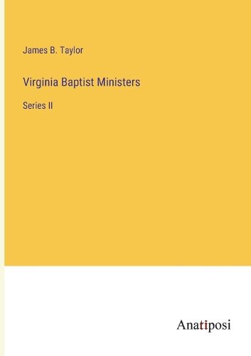 Cover image for Virginia Baptist Ministers