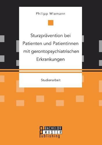 Cover image for Sturzpravention bei Patienten und Patientinnen mit gerontopsychiatrischen Erkrankungen