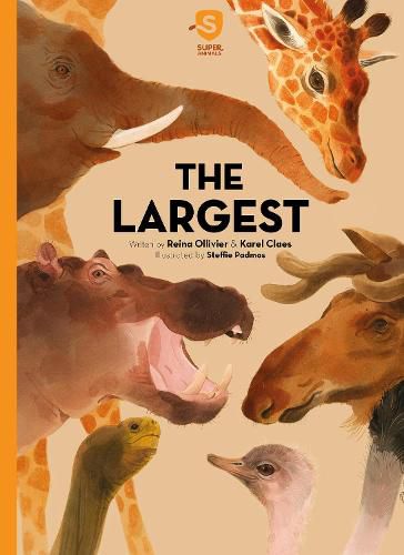 Cover image for Super Animals. The Largest