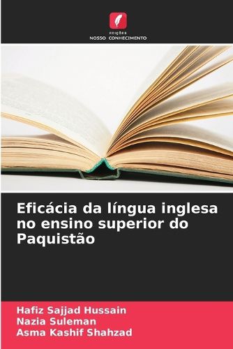 Cover image for Eficacia da lingua inglesa no ensino superior do Paquistao