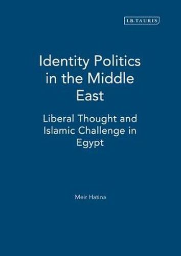 Cover image for Identity Politics in the Middle East: Liberal Thought and Islamic Challenge in Egypt