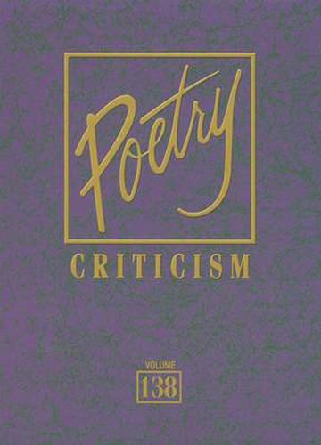 Cover image for Poetry Criticism