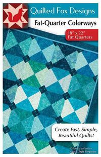 Cover image for Fat-Quarter Colorways Quilt Pattern