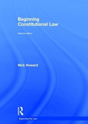 Cover image for Beginning Constitutional Law