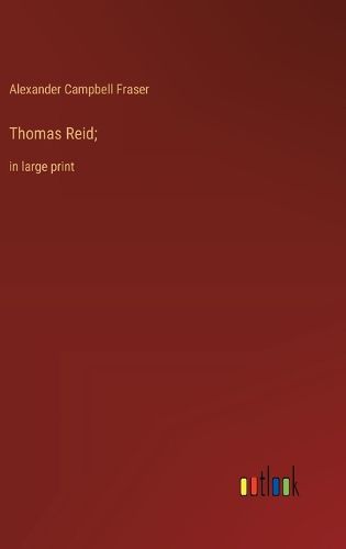 Cover image for Thomas Reid;