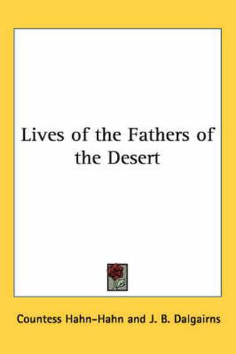 Lives of the Fathers of the Desert