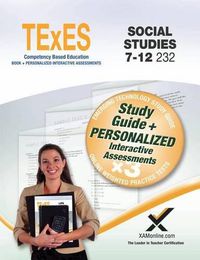 Cover image for TExES Social Studies 7-12 232 Book + Online